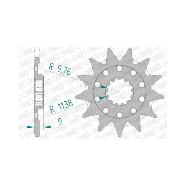 AFAM Преден зъбак 13 Зъба/ 520 Suzuki RM-Z250 13-15