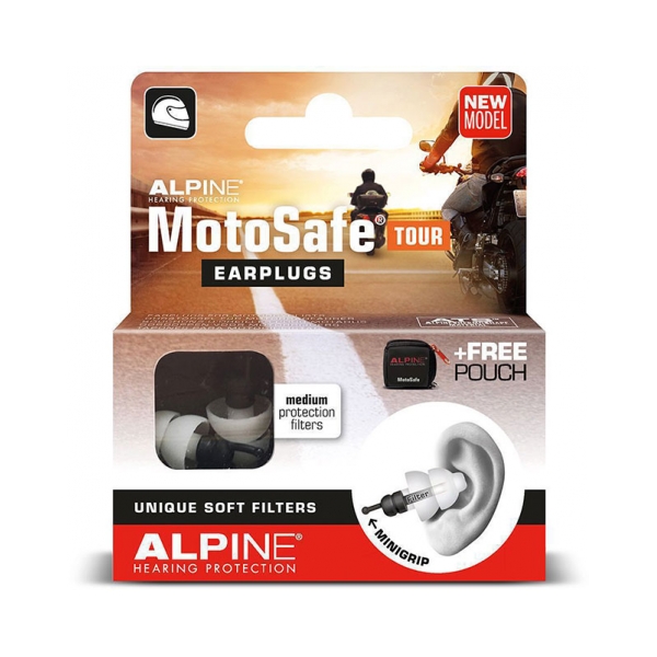 Alpine Тапи за уши Motosafe Tour