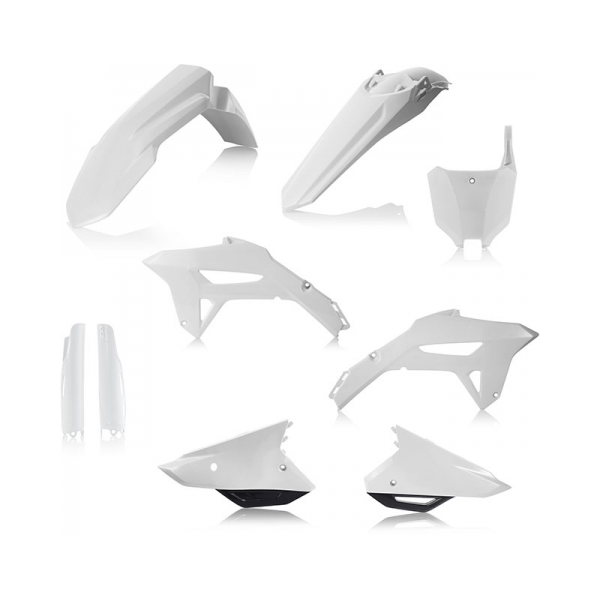 Acerbis Пълен кит пластмаси Honda CRF450R 21-24, CRF250R 22-24 бял