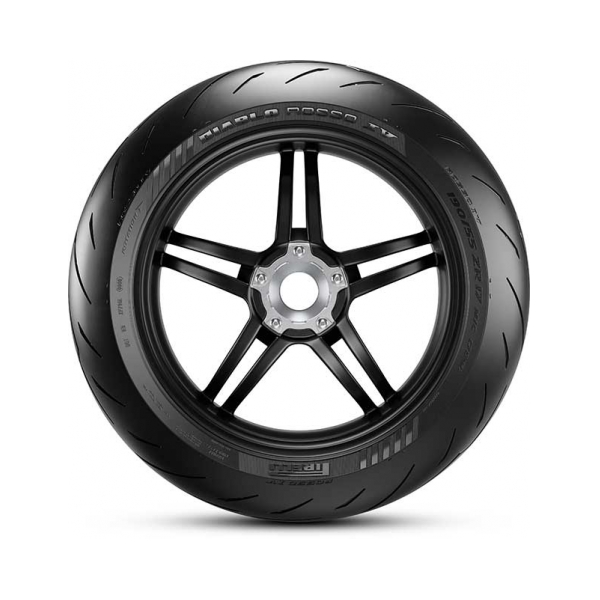 Pirelli Задна гума Diablo Rosso IV 180/55 ZR 17 M/C TL 73W R - изглед 2