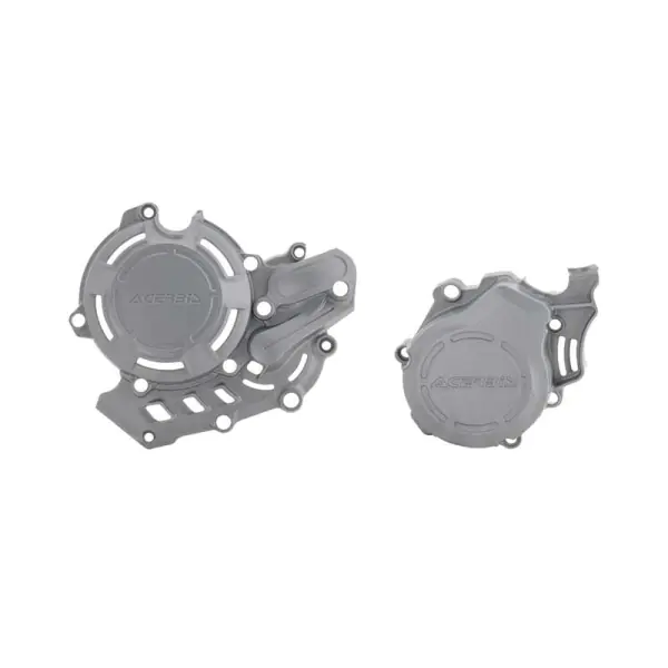 Acerbis Комплект предпазители за капаци X-Power KTM 450SX-F 16-22, 450/500EXC-F 17-23; Husqvarna FC450 16-22, FE450/500 17-23 Сив