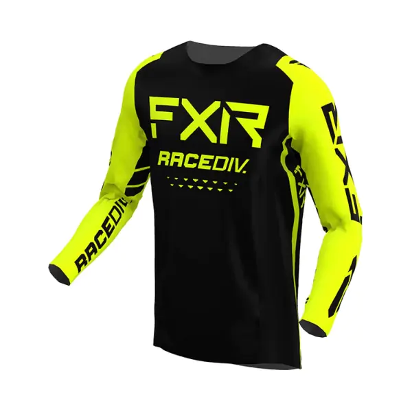 FXR Тениска Off-Road 22 Black/Hi Vis