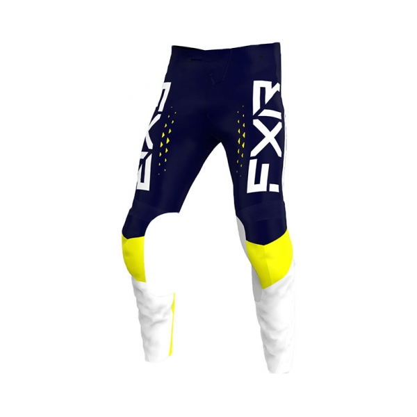 FXR Панталон Clutch Pro MX22 Midnight/White/Yellow