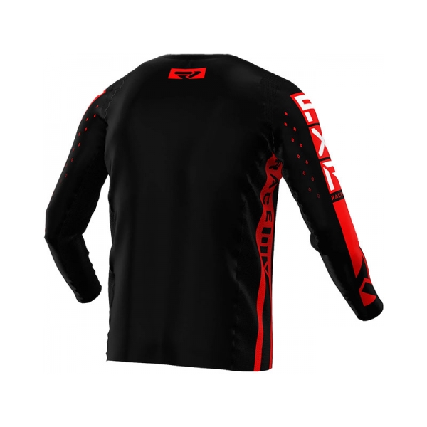 FXR Тениска Podium Pro LE MX22 Black/Red - изглед 2