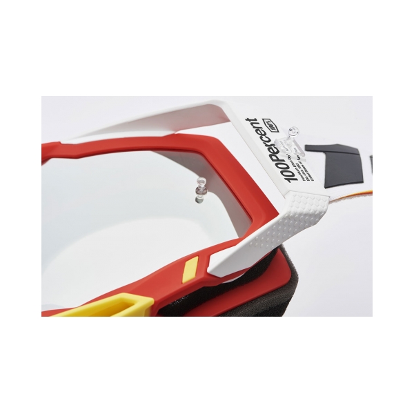 100% Очила Racecraft2 Arsham Red - Mirror Silver Flash - изглед 4