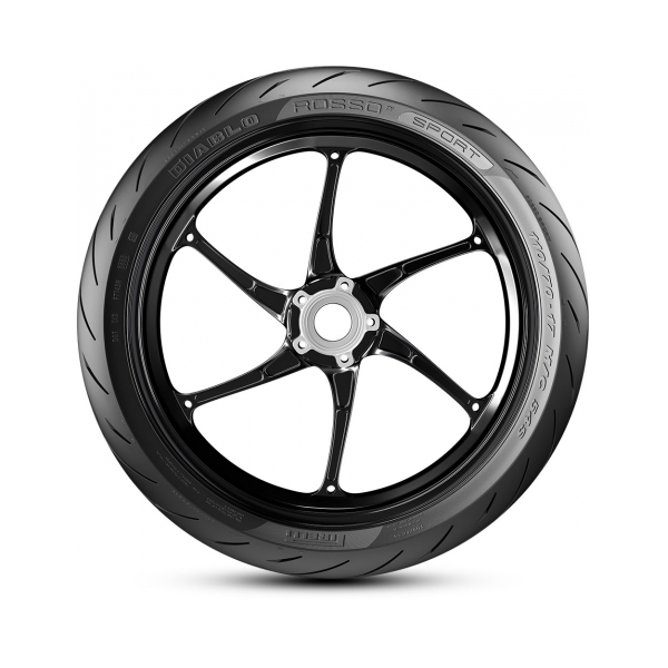 Pirelli Предна гума Diablo Rosso Sport110/70-17 M/C TL 54S F - изглед 3