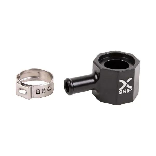 X-Grip Алуминиев накрайник за резервоар за гориво 2Т KTM, Husqvara и Gas-Gas Черен - BobiMX.com X-Grip Алуминиев накрайник за резервоар за гориво 2Т KTM, Husqvara и Gas-Gas Черен