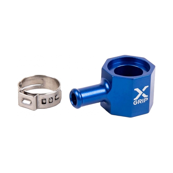 X-Grip Алуминиев накрайник за резервоар за гориво 2Т KTM, Husqvara и Gas-Gas Син