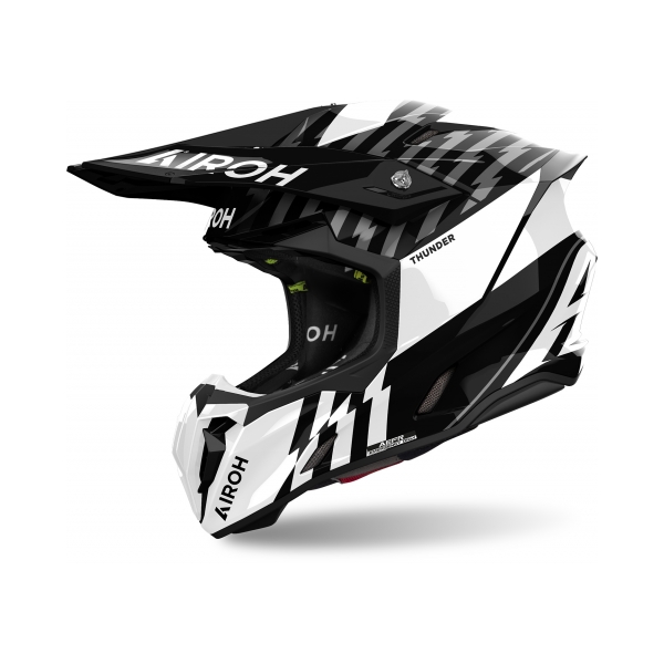 Airoh Каска Twist 3 Thunder Black/White Gloss