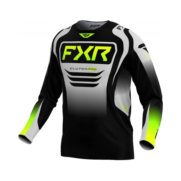 FXR Тениска Clutch Pro MX25 Black Grey HiVis