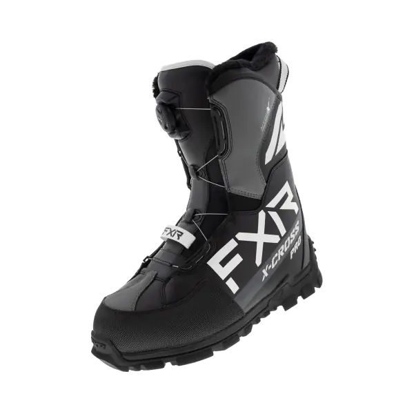 FXR Ботуши за шейна X-Cross Pro Boa Black/White