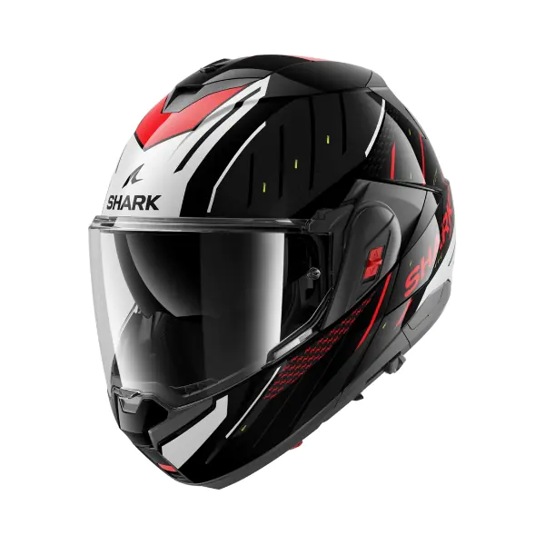 Shark Каска Oxo Rydger Black Silver Red