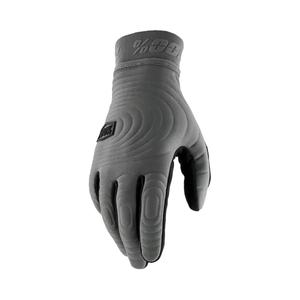 100% Ръкавици Brisker Xtreme Charcoal