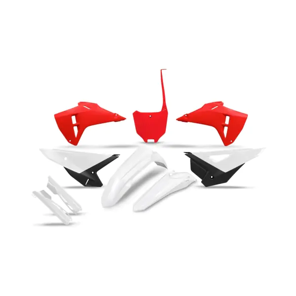 UFO Комплект пластмаси Honda CRF250R 2025, CRF450R 2025 Черен