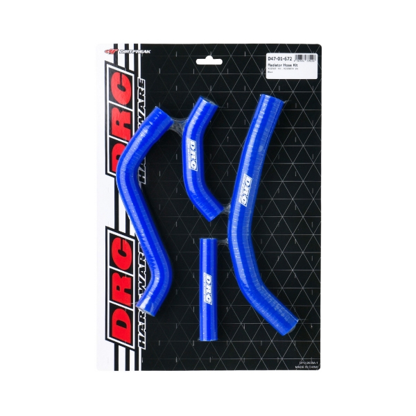 DRC-Zeta Силиконов маркуч за радиатор Yamaha WR250F 20-24, YZ250F 19-23 син