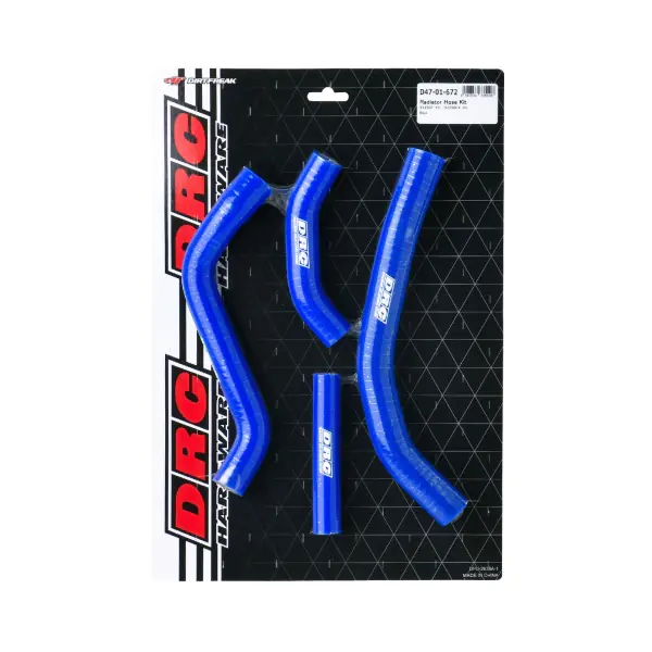 DRC-Zeta Силиконов маркуч за радиатор Yamaha WR250F 20-24, YZ250F 19-23 син