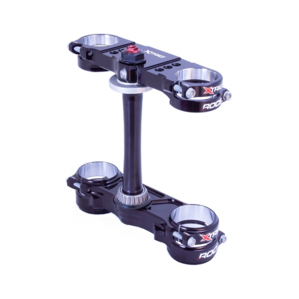 X-Trig Тройник Rocs Pro KTM EXC/EXC-F 24-25, SX/SX-F 23-25; Husqvarna TE/FE 24-25, TC/FC 23-25 Черен