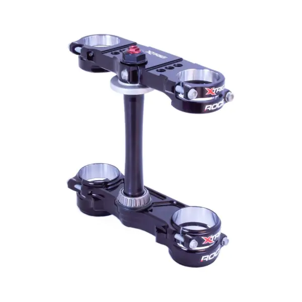 X-Trig Тройник Rocs Pro KTM EXC/EXC-F 24-25, SX/SX-F 23-25; Husqvarna TE/FE 24-25, TC/FC 23-25 Черен