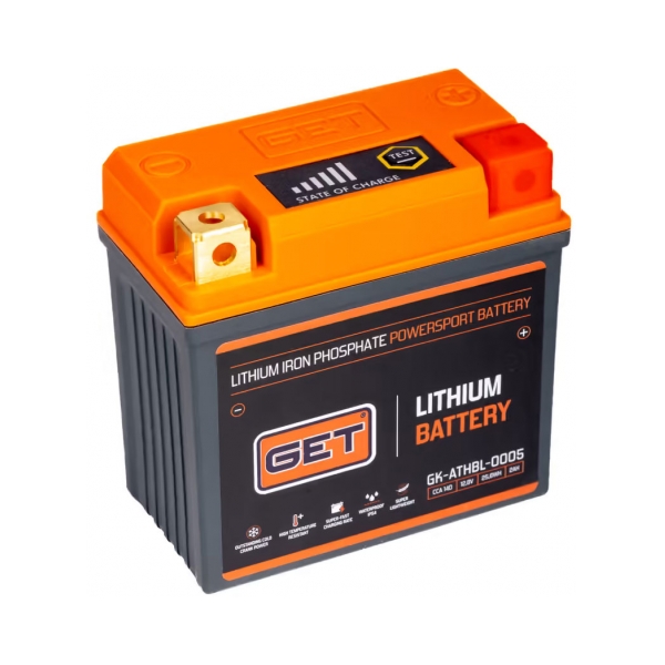 GET Литиев акумулатор 2.0Ah, 140A CCA, 450 g