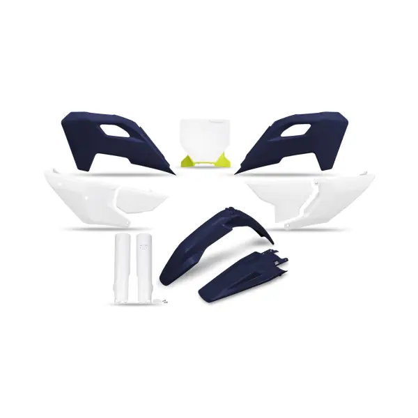 UFO Комплект пластмаси Husqvarna TC/FC/TX/FX 23-24 син