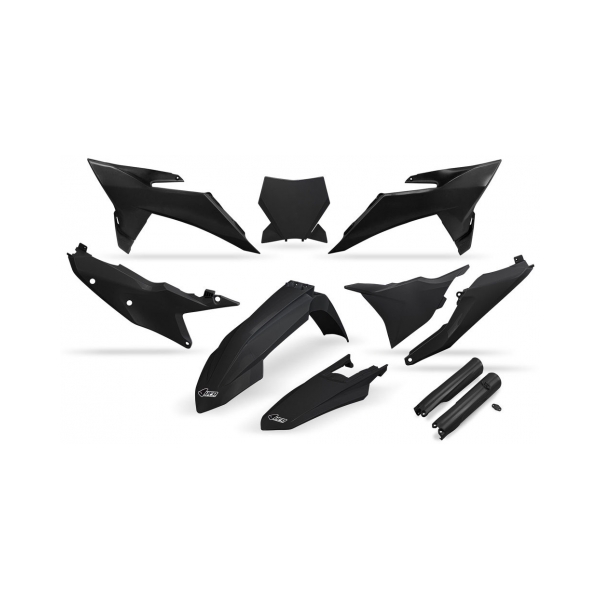 UFO Комплект пластмаси KTM SX125-300 2025, SX-F250-350 2025 черен