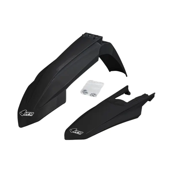 UFO Преден и заден калник KTM SX125-250, SX-F250-450 23-25 черен