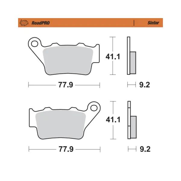 Moto-Master Накладки задни 403402