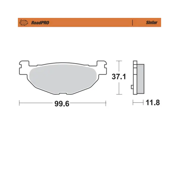Moto-Master Накладки задни 400803 Yamaha - BobiMX.com Moto-Master Накладки задни 400803 Yamaha