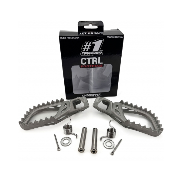 Onegripper Стъпенки KTM EXC/EXC-F 24-, SX/SX-F 23-; Husqvarna FE 24-, FC/TC 23-; Gas Gas EC/MC 24-