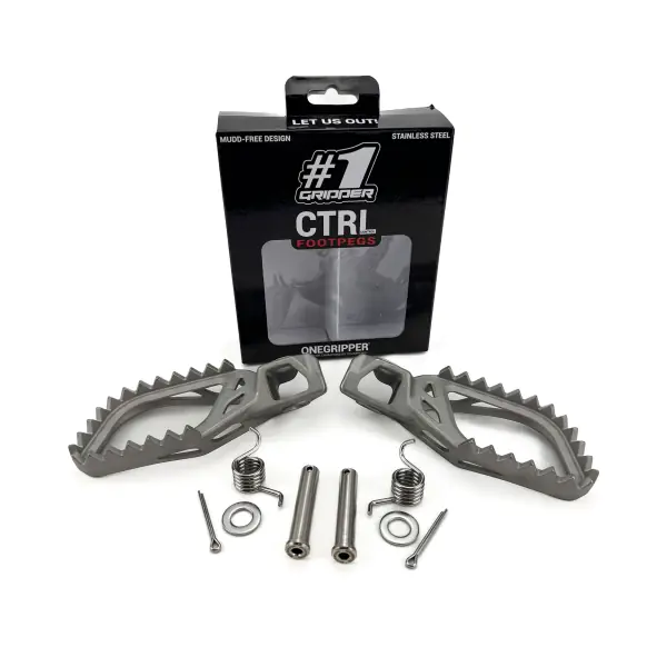 Onegripper Стъпенки KTM EXC/EXC-F 24-, SX/SX-F 23-; Husqvarna FE 24-, FC/TC 23-; Gas Gas EC/MC 24-