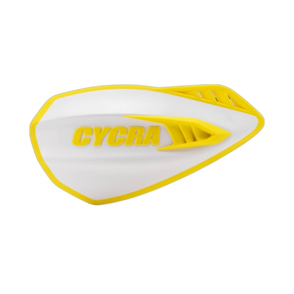 Cycra Предпазители за кормило Cyclone White/Yellow
