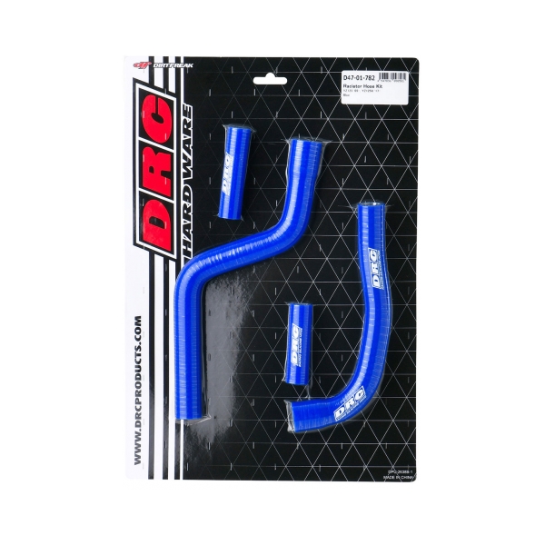 DRC-Zeta Силиконов маркуч за радиатор Yamaha YZ125 05-26, YZ125X 20-24 син