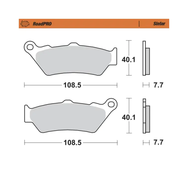 Moto-Master Накладки предни 403301