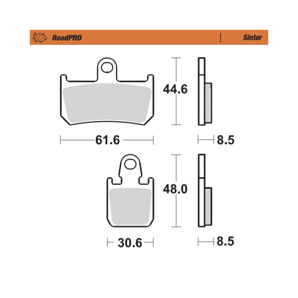 Moto-Master Накладки предни 406901 Yamaha - BobiMX.com Moto-Master Накладки предни 406901 Yamaha