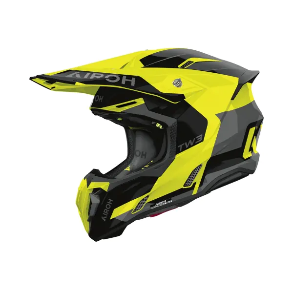 Airoh Каска Twist 3 Fancy Yellow Gloss - BobiMX.com Airoh Каска Twist 3 Fancy Yellow Gloss