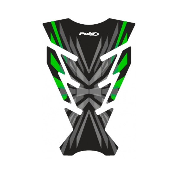 Puig Протектор за резервоар Challenge зелен - BobiMX.com Puig Протектор за резервоар Challenge зелен