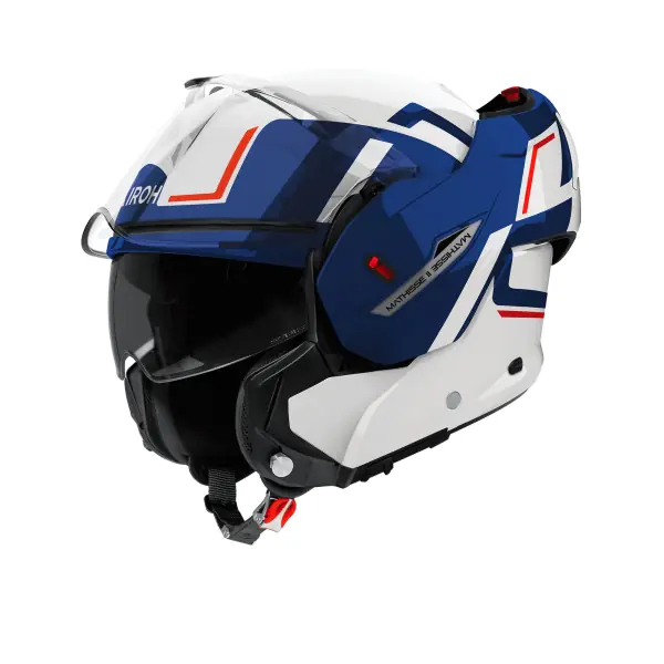 Airoh Каска Mathisse II Genius Blue/Red Gloss