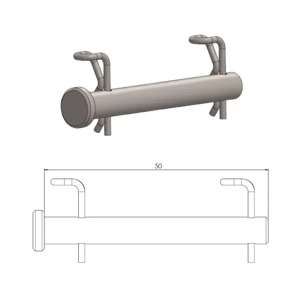 Moto-Master Щифт за накладки преден Husqvarna, Gas Gas Braktec