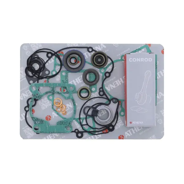 Athena Биела комплект с гарнитури KTM SX65 24-26; Husqvarna TC65 24-26; Gas Gas MC65 24-26