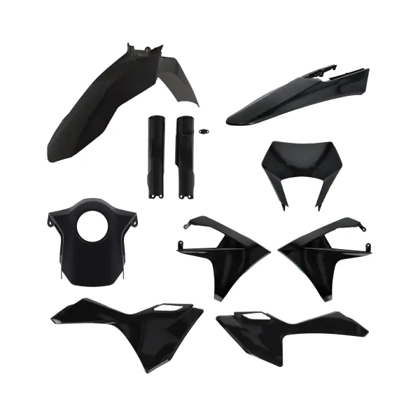 Acerbis Пълен кит пластмаси подходящ за Gas Gas EC/ECF 24-26 черен