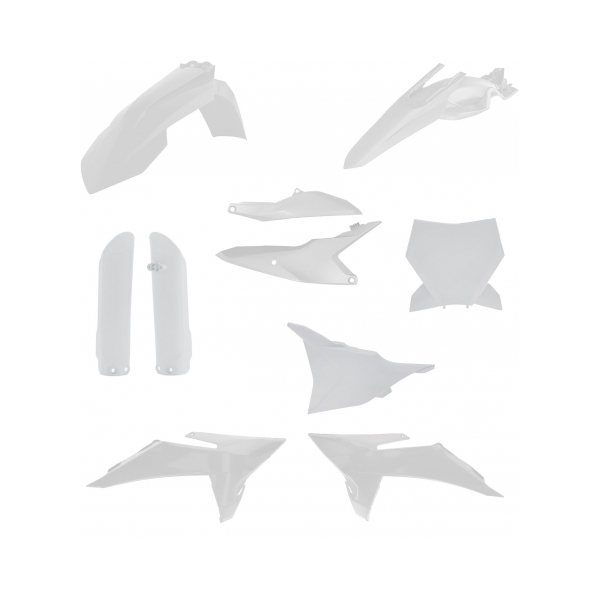 Acerbis Пълен кит пластмаси подходящ за KTM SX85 25-26 бял - BobiMX.com Acerbis Пълен кит пластмаси подходящ за KTM SX85 25-26 бял