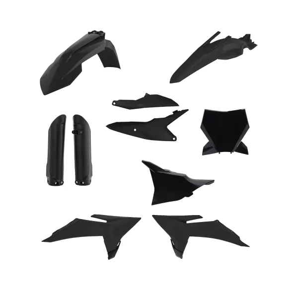 Acerbis Пълен кит пластмаси подходящ за KTM SX85 25-26 черен