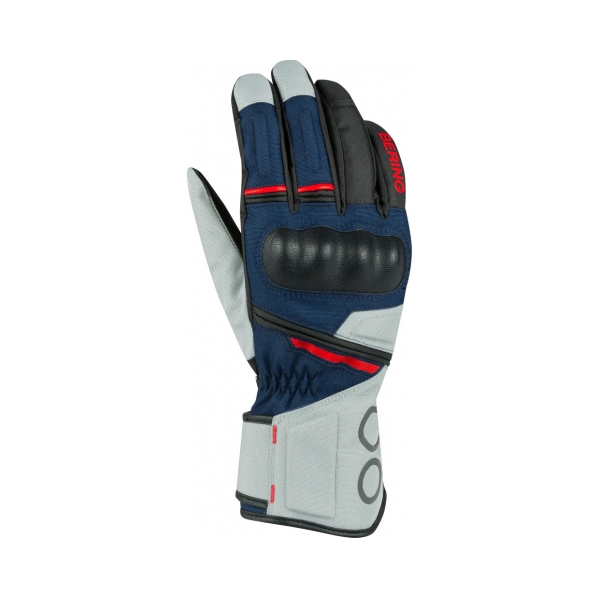 Bering Дамски ръкавици Siberia Grey/Blue/Red