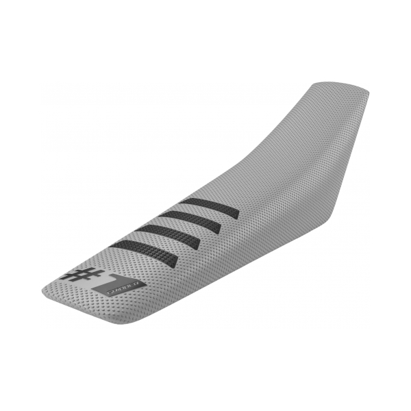 Onegripper Калъф за седалка универсален RIBBED сив черен