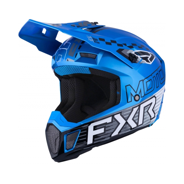 FXR Каска Clutch Race Div MX26 Blue