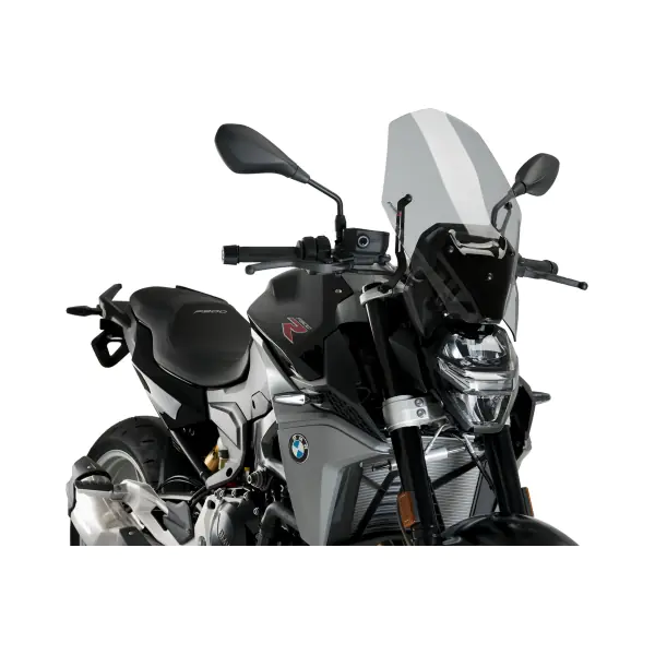 Puig Слюда New Generation Touring BMW F900R 20-26 с OEM BMW съпорт Smoke 