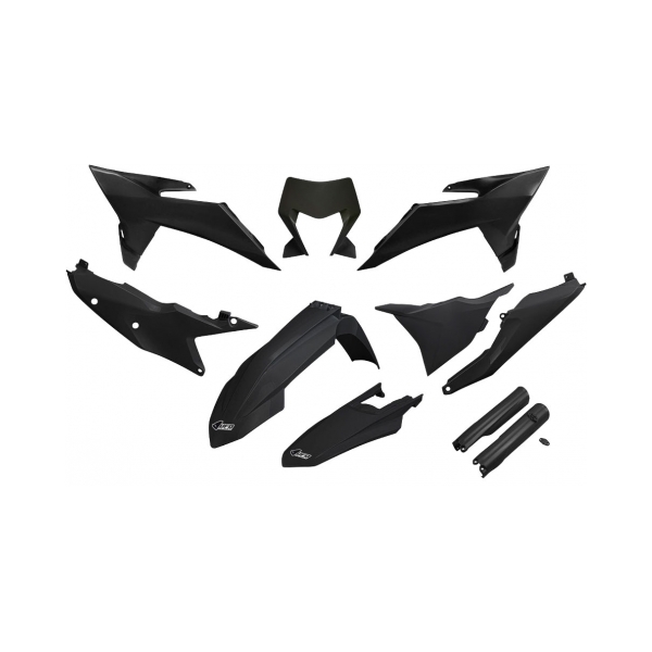 UFO Комплект пластмаси KTM EXC/ EXC-F 2026 черен