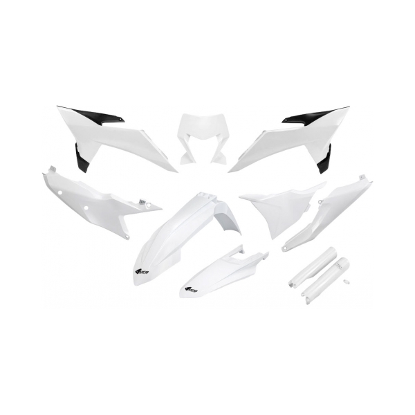 UFO Комплект пластмаси KTM EXC/ EXC-F 2026 бял