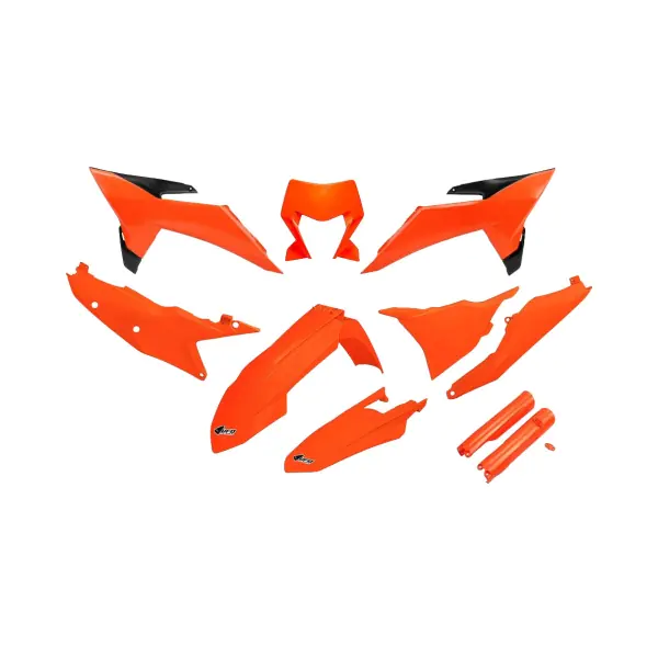 UFO Комплект пластмаси KTM EXC/ EXC-F 2026 OEM оранжев fluo