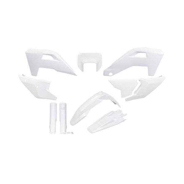 UFO Комплект пластмаси Husqvarna FE/TE 2026 бял